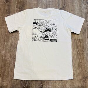 Uniqlo Kaws Sesame Street Graphic T Shirt Mens Small White Crew Neck Classic
